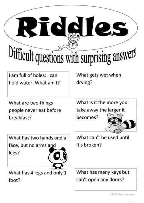 riddle games|6TH GRADE RIDDLES .